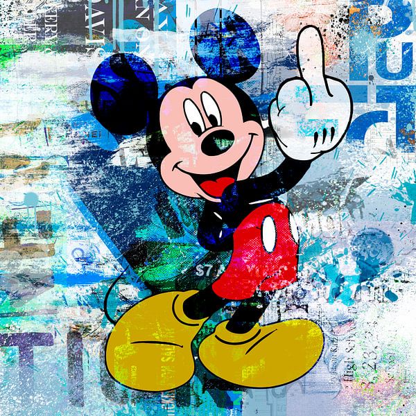 Mickey Finger von Rene Ladenius Digital Art
