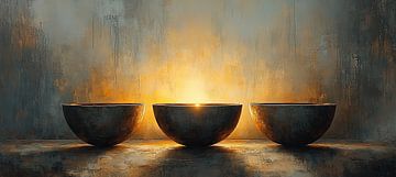 Schalen Licht van Kunst Kriebels