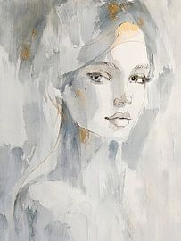 Modernes und heiteres Frauenporträt (4)