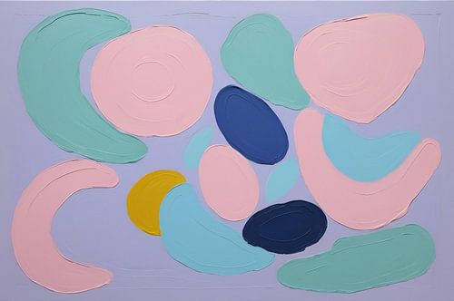 Zachte Pastel Contouren