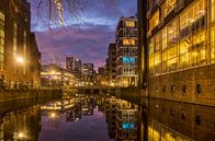 Dawn in downtown Rotterdam by Frans Blok - photos, art and other wall decoration thumbnail