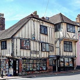 Old Bookshop Lewes England by Dorothy Berry-Lound