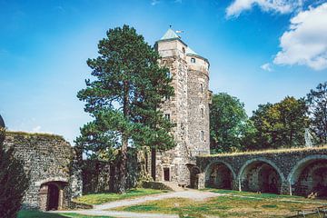 Kasteel Stolpen bij Dresden van Jakob Baranowski - Photography - Video - Photoshop