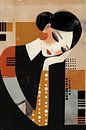 Moderne Vrouw van De Mooiste Kunst thumbnail