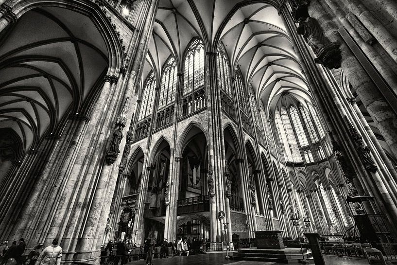 Innenraum Kölner Dom von Rob Boon