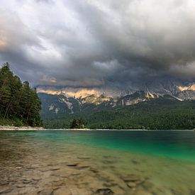 Die Zugspitze im Abendkleid von Severin Frank Fotografie