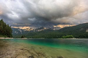 Die Zugspitze im Abendkleid