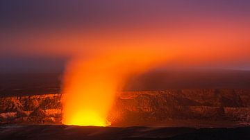 Caldeira de Kilauea, sur la Grande île, Hawaï