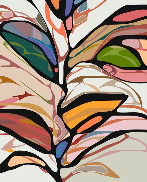 Bunter Baum 2 von Angel Estevez