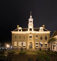 Stadhuis Edam bij nacht