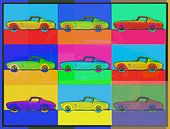 9 250 GT 59 Popart von Joost Hogervorst Miniaturansicht