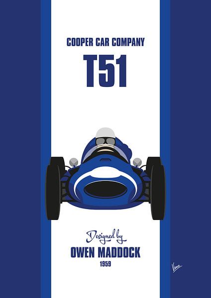 MY 1959 Cooper T51 van Chungkong Art