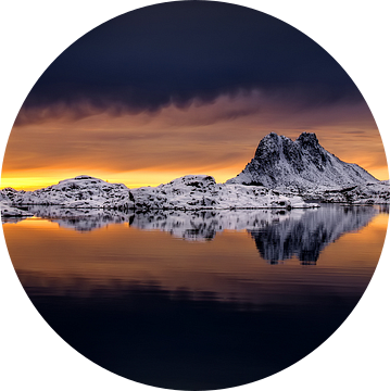 Steinefjorden panorama van Wojciech Kruczynski