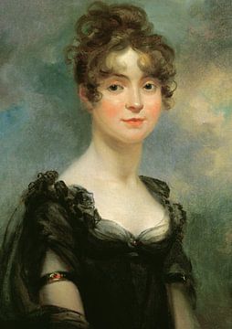 Arthur William Devis,Portret van Harriet Leonard Bull