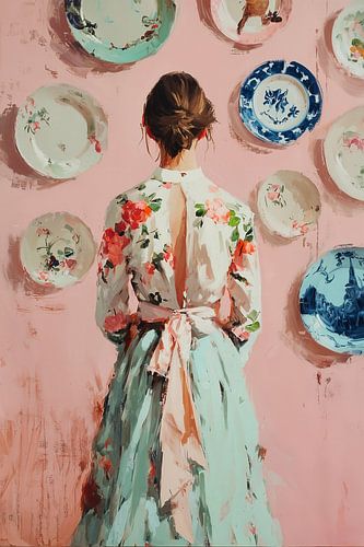 Porcelain on the wall no. 4