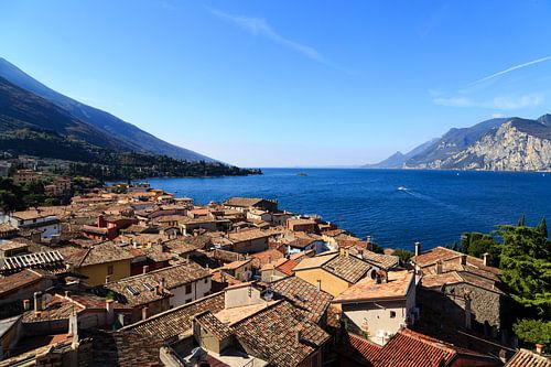 Vue sur le lac de Garde