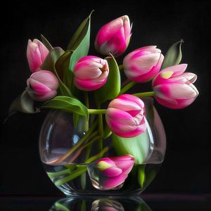Bouquet de tulipes sur Jacky