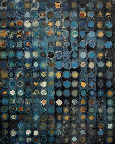 Cercles bleus par Imagine
