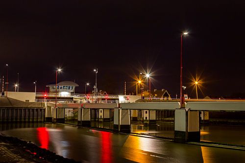 Tjerk Hiddes Sluizen at Night