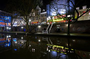 Rembrandt Theatre cinema on Oudegracht in Utrecht by Donker Utrecht