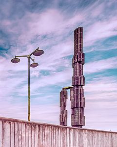Sergels torg trifft auf die Berliner Mauer