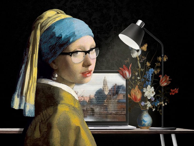 Meisje met de Parel - the World Wide Web Edition von Marja van den Hurk