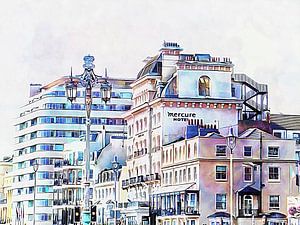 Hotels entlang der Promenade Brighton