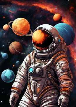 Ruimte Astronaut van MIROKKU