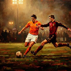 Match de football Pays-Bas - Belgique sur Jan Keteleer