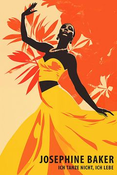 Josephine Baker | Ich tanze nicht, ich lebe von Frank Daske | Foto & Design