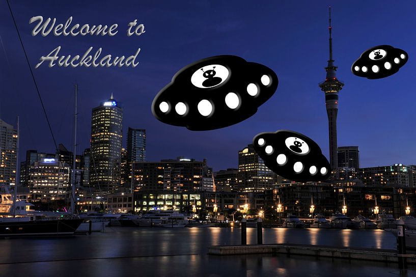 Welcome to Auckland. by Grüntyers .