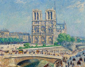 Francis Picabia - Notre-Dame, zoneffect (1906) van Peter Balan