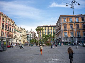 Napels - Piazza Dante, Oude Stad van t.ART