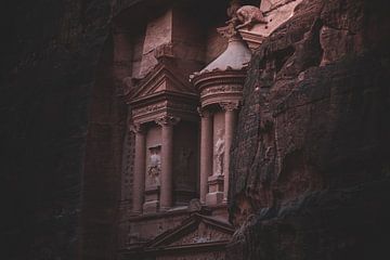 Rock city Petra by Jacqueline Heithoff