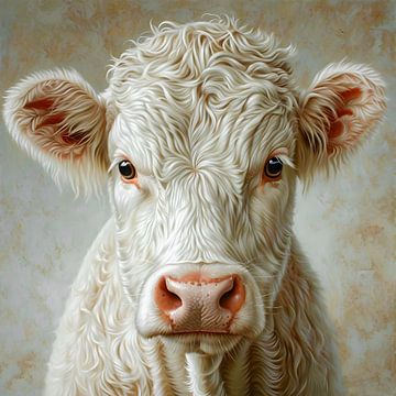 Portrait of Cow by But First Framing