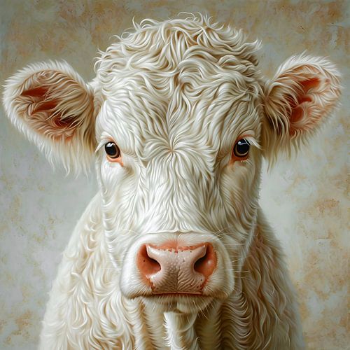 Portrait de vache