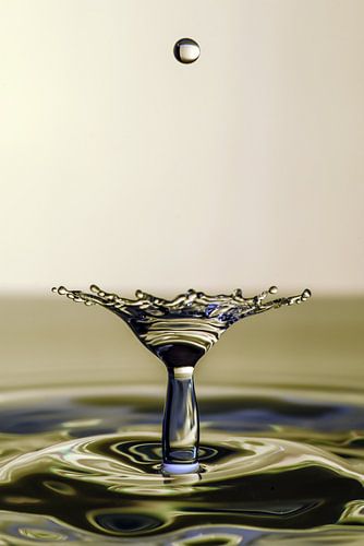 façonné à partir de l'eau