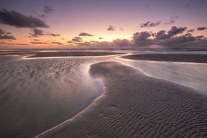 Tides - North Sea beach Terschelling by Jurjen Veerman