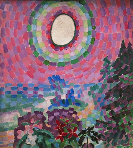 Paysage au disque by Robert Delaunay