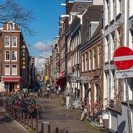Typische Amsterdamer Einkaufsstraßen von Remco-Daniël Gielen Photography