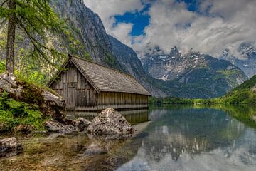 Obersee in Berchtesgadener Land van Maurice Meerten