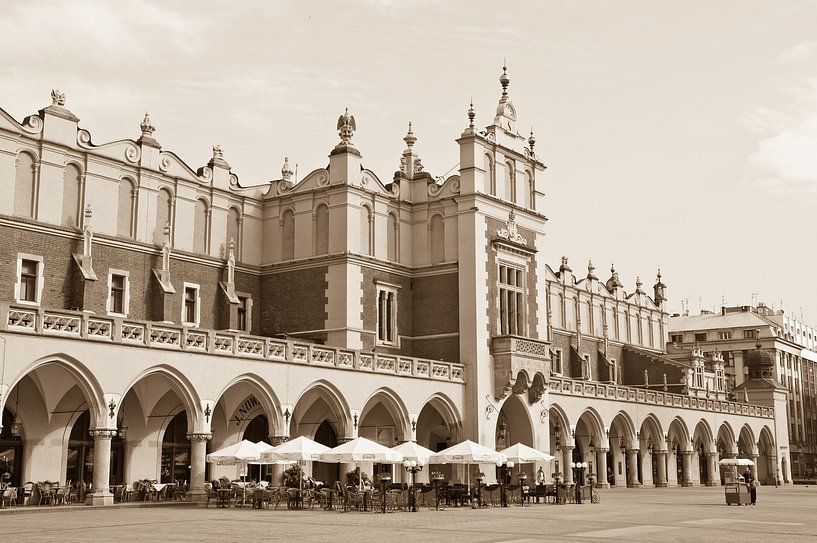 De Grote Markt in Krakau von Jeroen Knippenberg