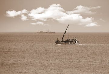 Zeeland in sepia van Jose Lok