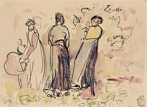 Rik Wouters - Silhouetten von Frauen