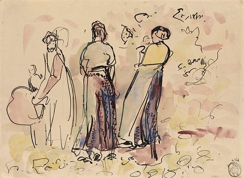 Rik Wouters - Silhouettes of women