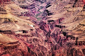 Natural wonder canyon and rock formations Grand Canyon National Park in Arizona USA by Dieter Walther