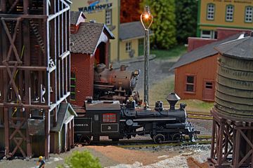 American model railway truck Heisler