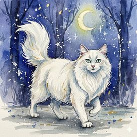 Promenade au clair de lune sur Jutta Maria Pusl