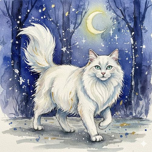 Mondscheinspaziergang von Jutta Maria Pusl