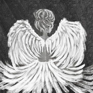Graceful Angel by Krista Kitsz Art